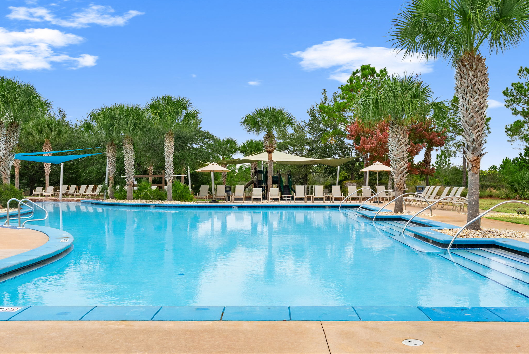 2 pools, 1 heated for year round swimming